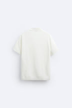 Men's Classic Knit Polo Shirt Comfortable Retro Style