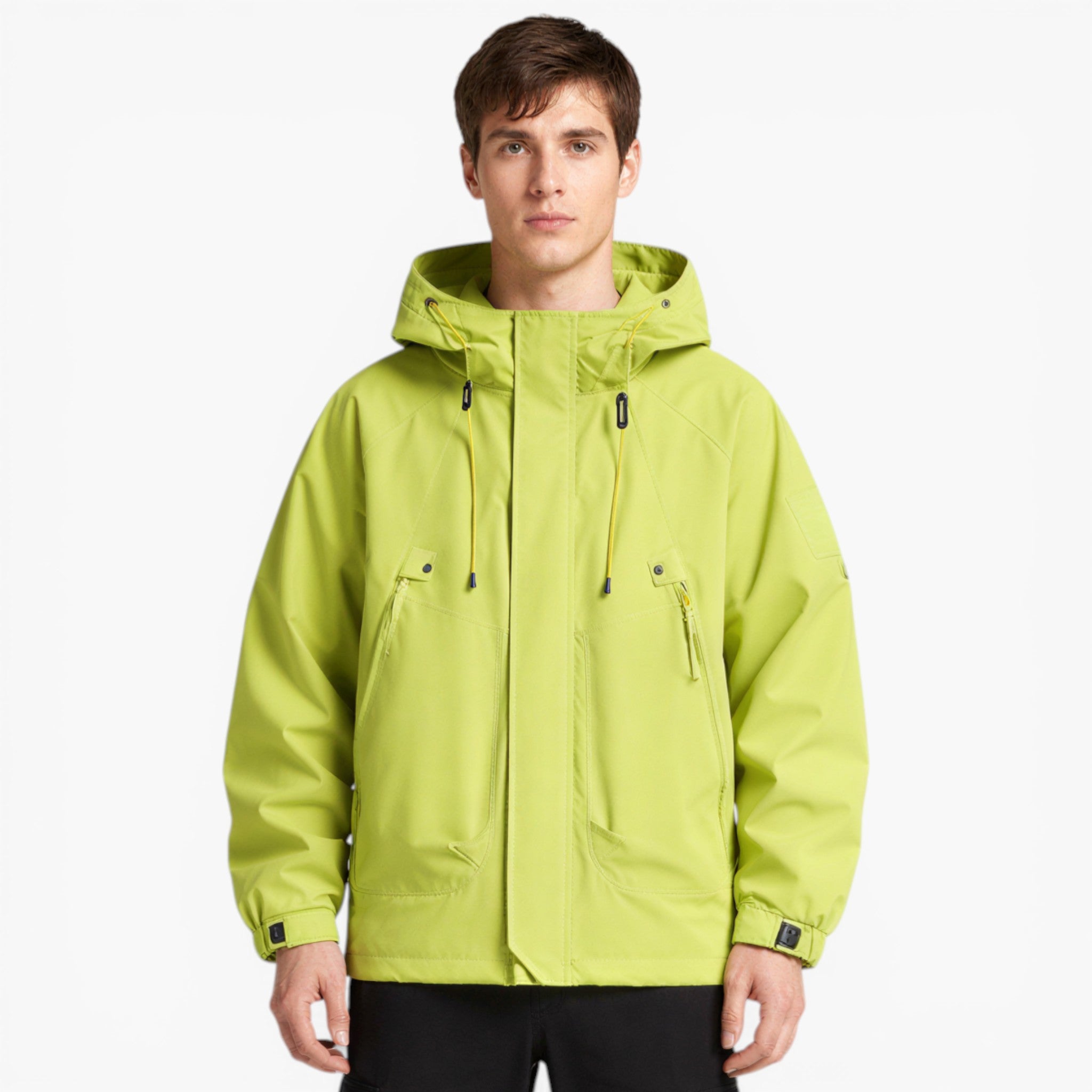 Men’s Softshell Windbreaker Waterproof Cargo Casual Fit