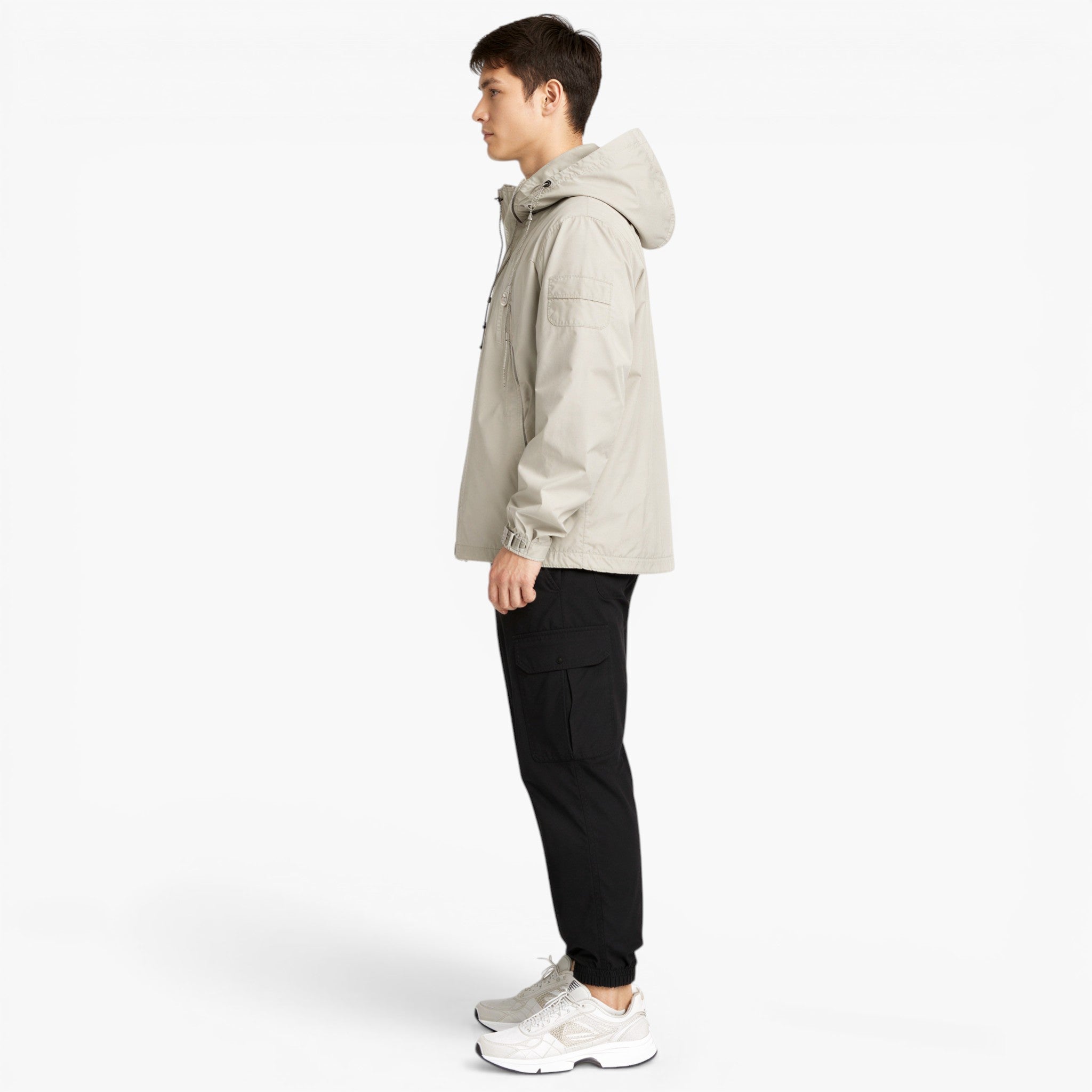 Men’s Softshell Windbreaker Waterproof Cargo Casual Fit