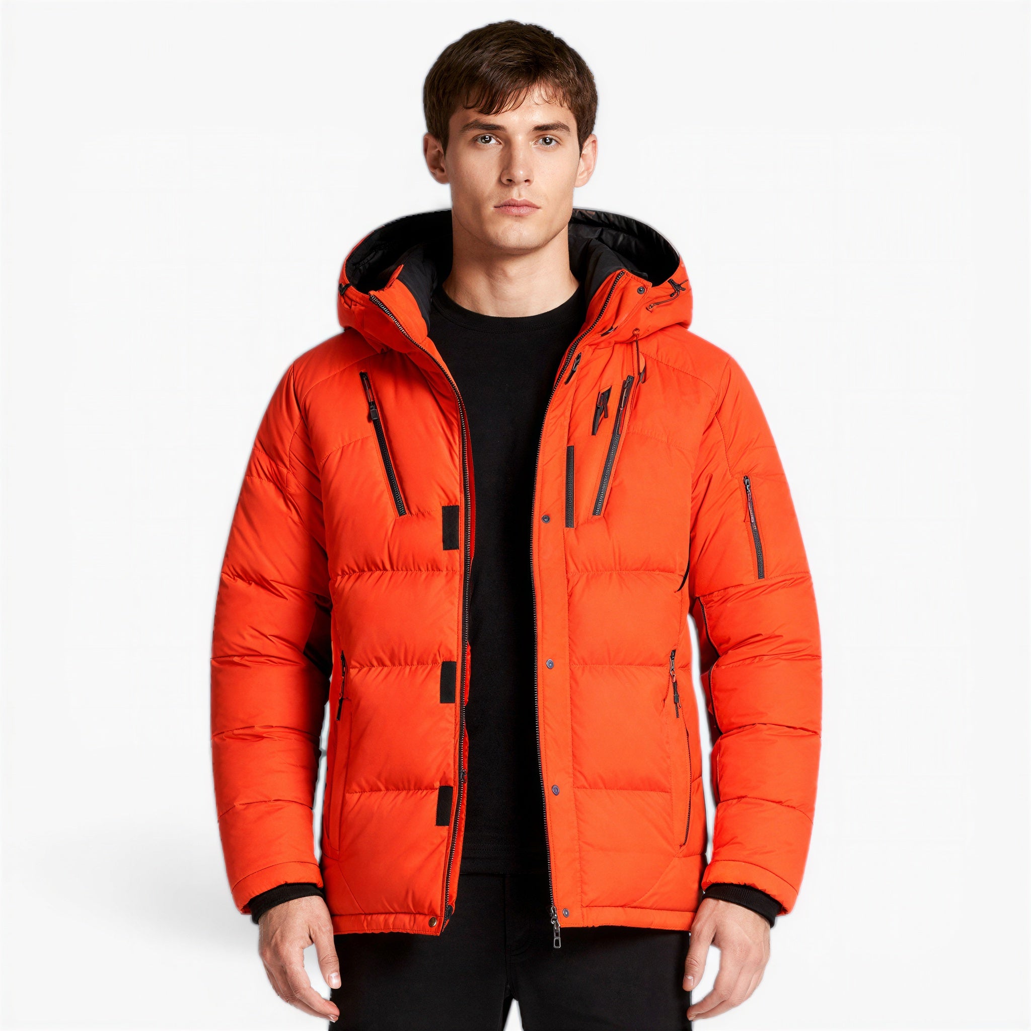 Winter Jacket Men’s Insulated Extreme Warmth Hooded Protection