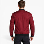 Men’s Classic Bomber Jacket Wind-Resistant Casual Outerwear