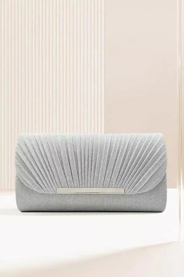 Women's Glitter Clutch Bag Elegant Evening Purse Satchel