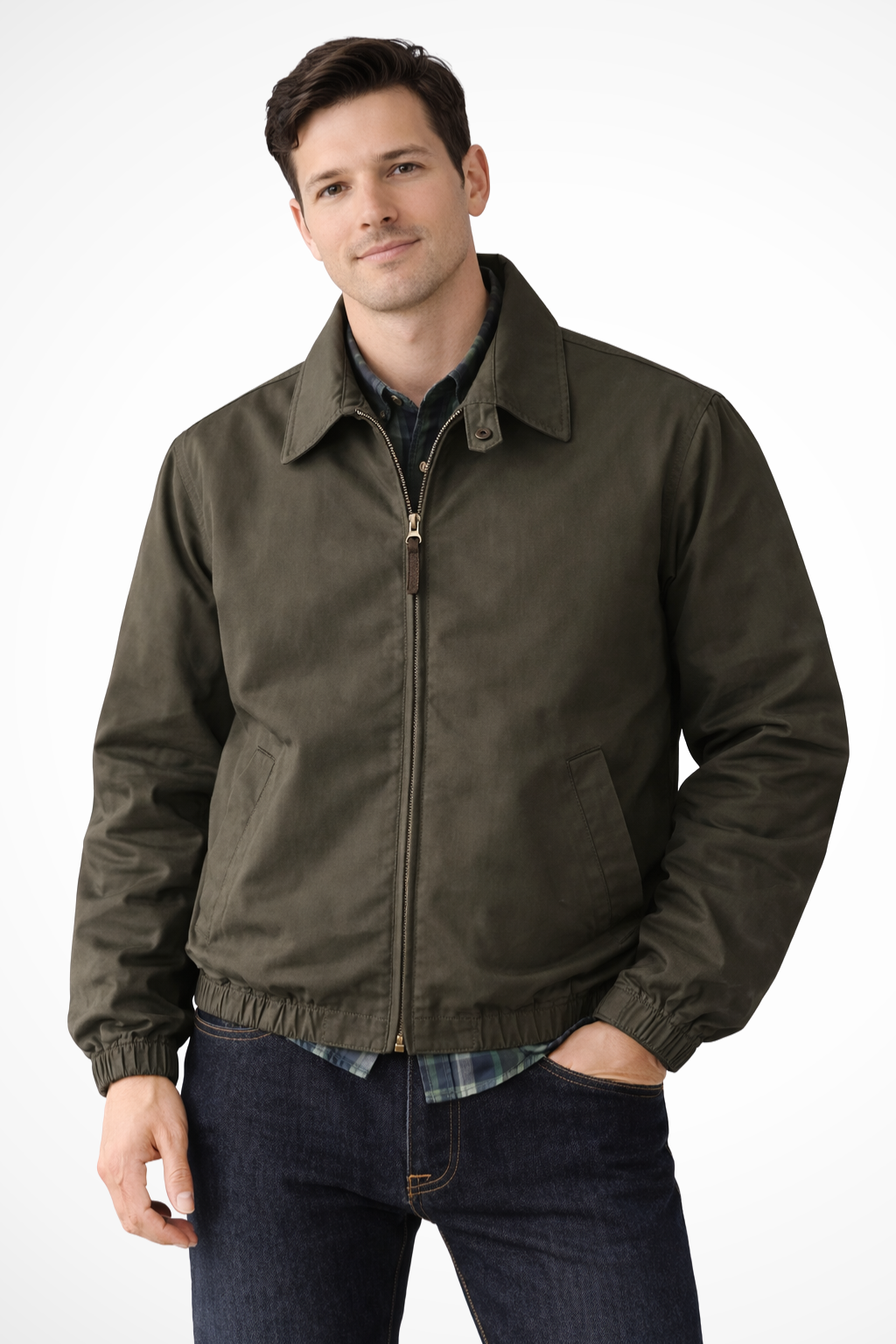 Men’s Harrington Jacket for Everyday Lightweight Wear