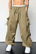 Men's Cargo Joggers Relaxed Fit Drawstring Utility Pants