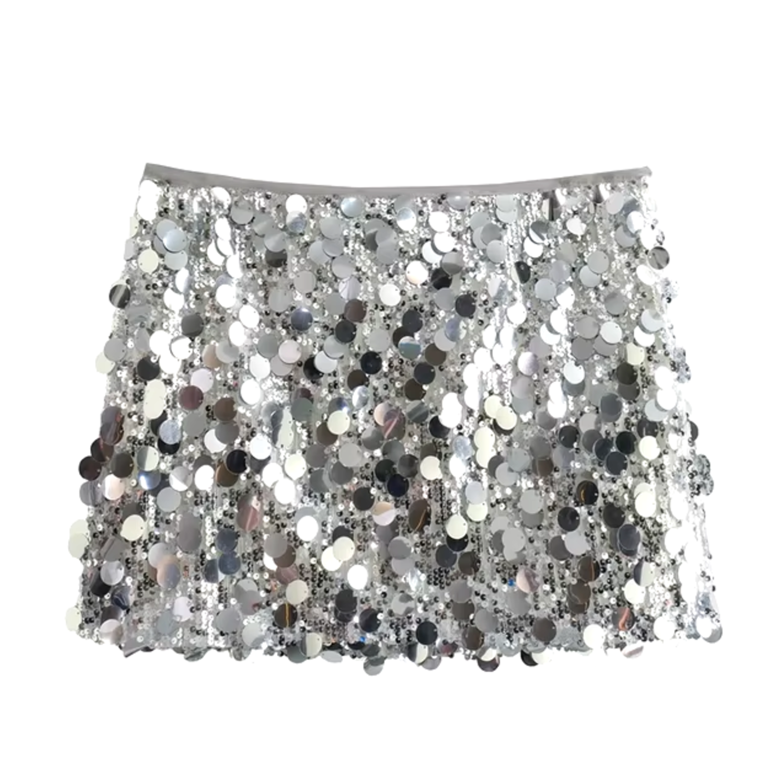Women’s Sequin Mini Skirt High Waist Slim Fit