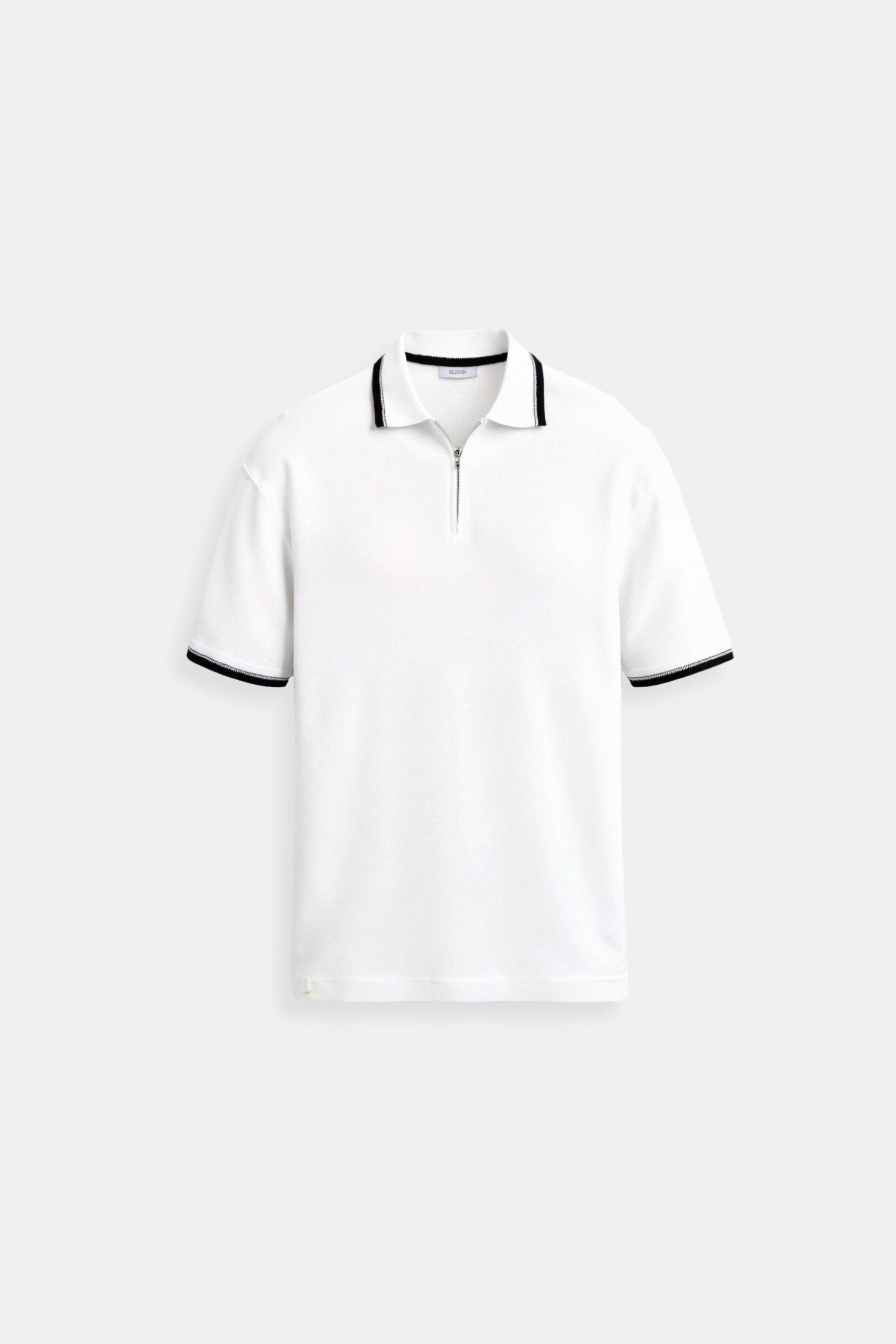 Men's Stylish Polo Shirt Half Zip Comfortable Design