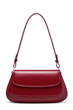 Women's Vegan Leather Handbag Vintage Compact Elegant Shoulder Bag