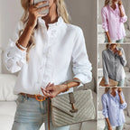 Women's Blouse Soft Breathable Elegant Everyday Fit