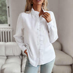 Women's Blouse Soft Breathable Elegant Everyday Fit