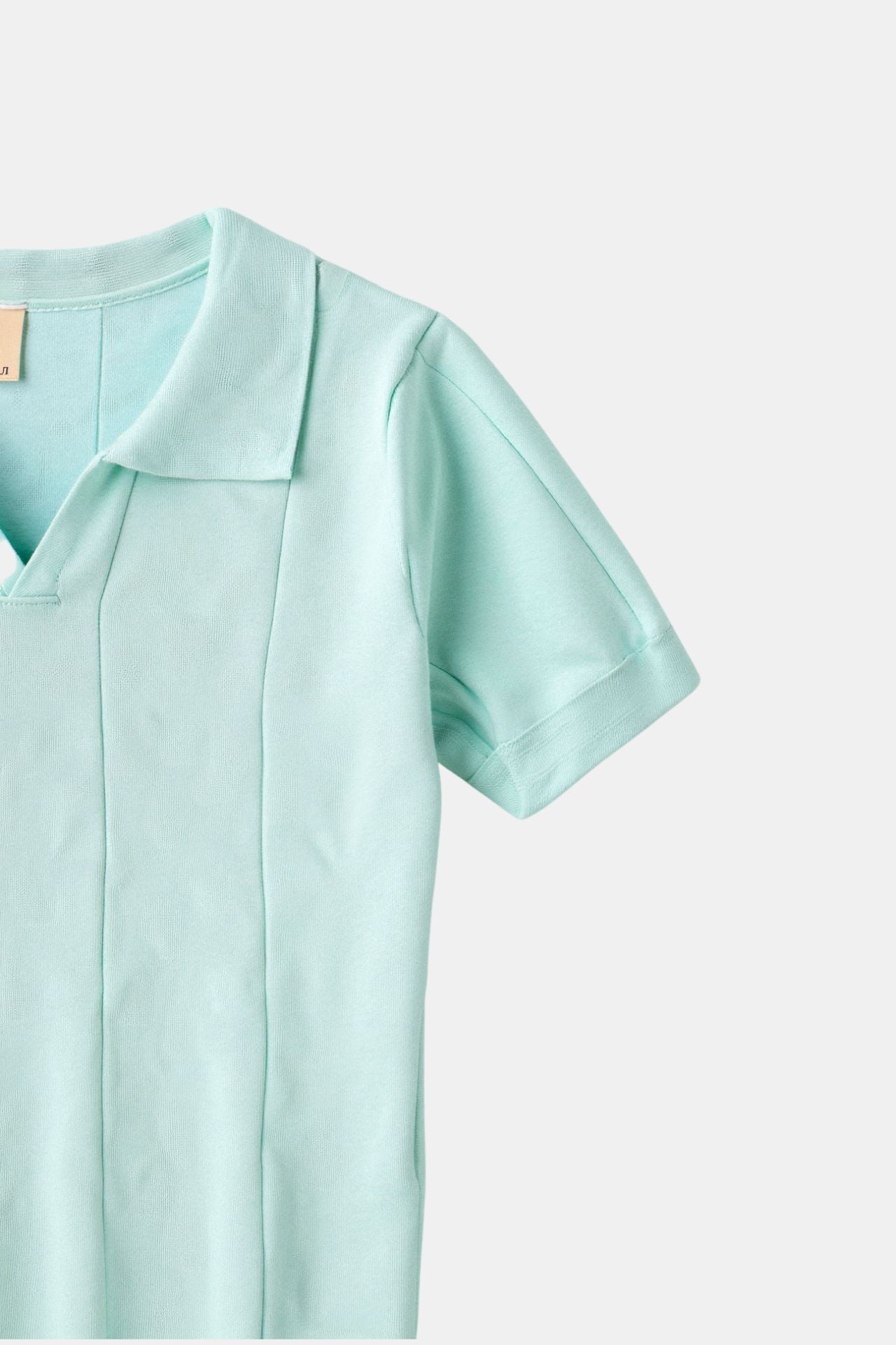 Men's Lightweight Knitted Polo Shirt Retro Design Classic Fit