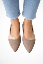 Women's Pointed Toe Ballet Flats Slip On Lightweight Shoes