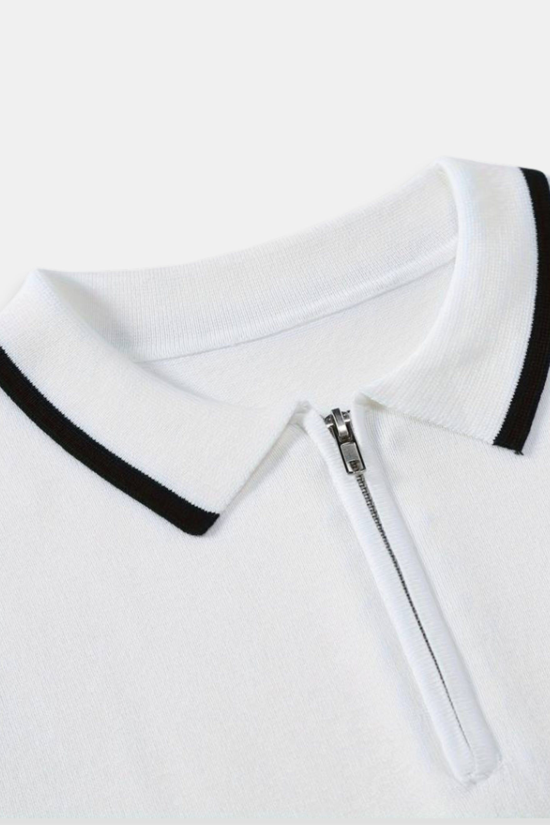 Men's Stylish Polo Shirt Half Zip Comfortable Design