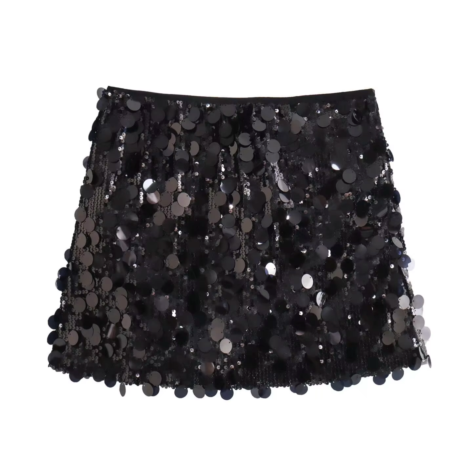 Women’s Sequin Mini Skirt High Waist Slim Fit