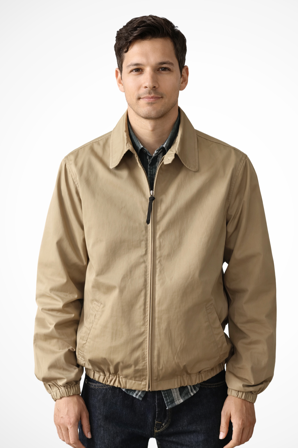 Men’s Harrington Jacket for Everyday Lightweight Wear