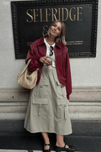 Women’s Premium Vegan Leather Bomber Jacket Timeless Fit