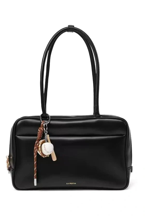 Women’s Vegan Leather Handbag Structured Shoulder Carry