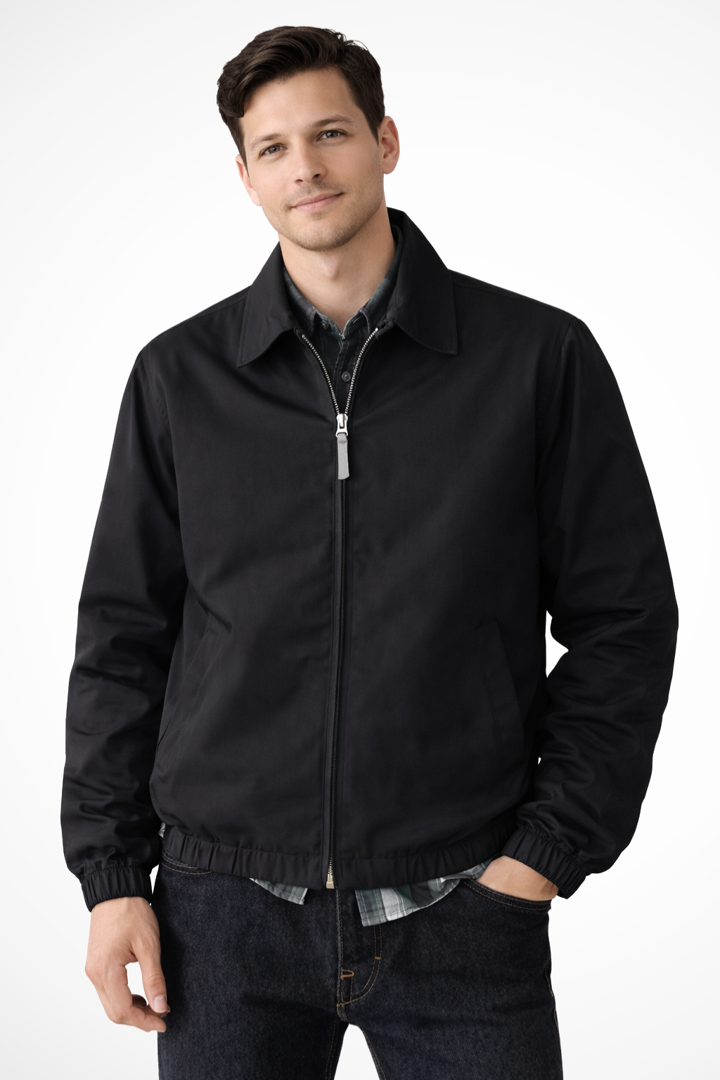 Men’s Harrington Jacket for Everyday Lightweight Wear