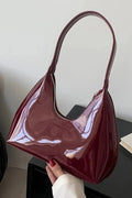 Women’s Premium Patent Tote Bag Timeless Structured Style