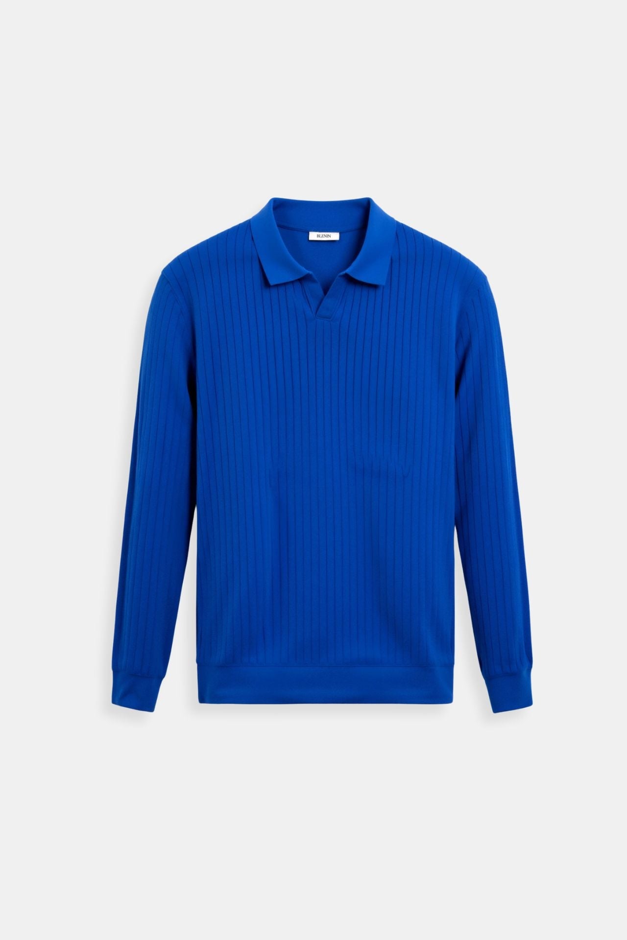 Men's Elegant Knitted Polo Shirt Comfortable Style Fit