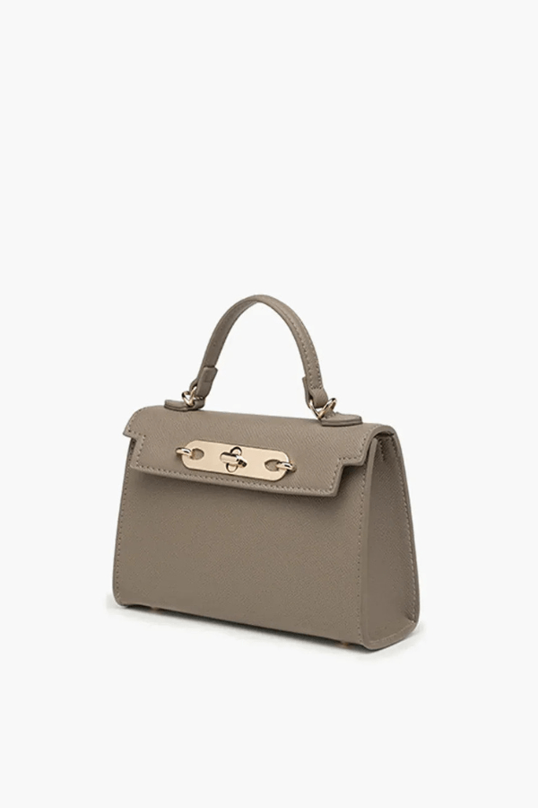 Women’s Vegan Leather Mini Bag Structured Crossbody Style