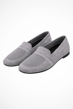 Women's Breathable Knit Mesh Ballet Flats Slip On Shoes