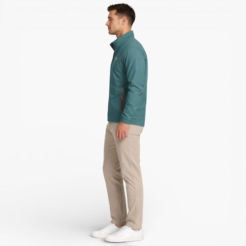 Men’s Zip Jacket Windproof Lightweight Outdoor Travel Wear