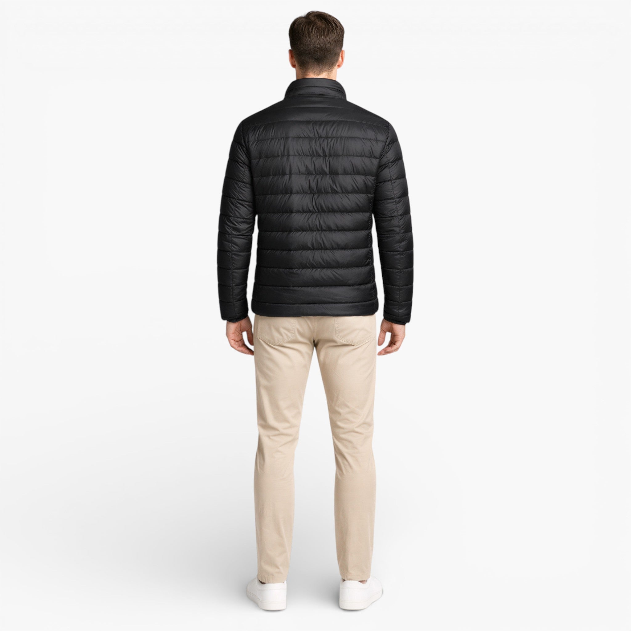 Men’s Lightweight Quilted Puffer Jacket for Mild Weather