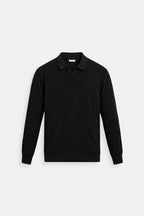 Men's Elegant Knitted Polo Shirt Comfortable Style Fit