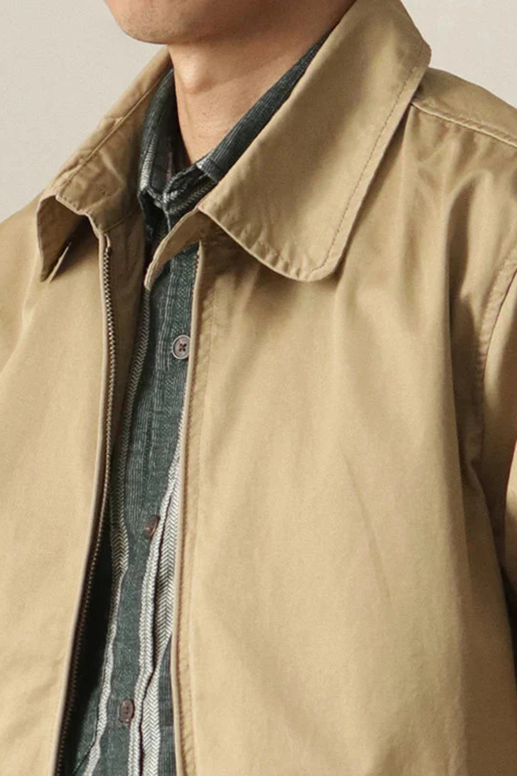 Men’s Harrington Jacket for Everyday Lightweight Wear