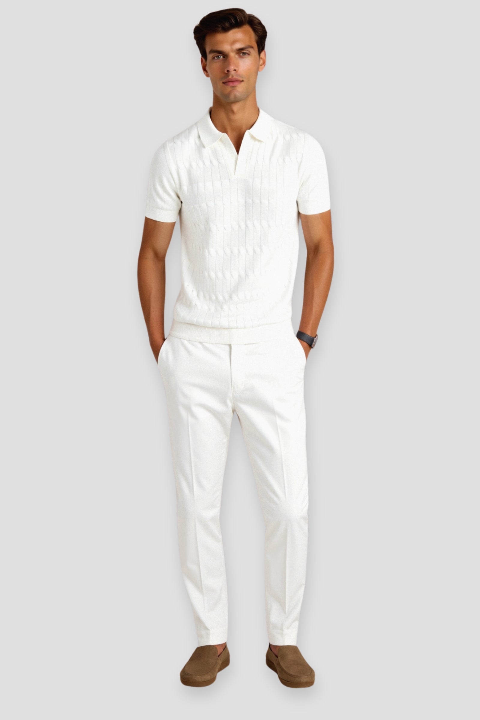 Men's Classic Polo Shirt Modern Fit Stylish