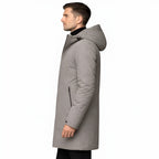 Men’s Hooded Parka Coat Insulated Waterproof Windproof Comfort Winter Fit