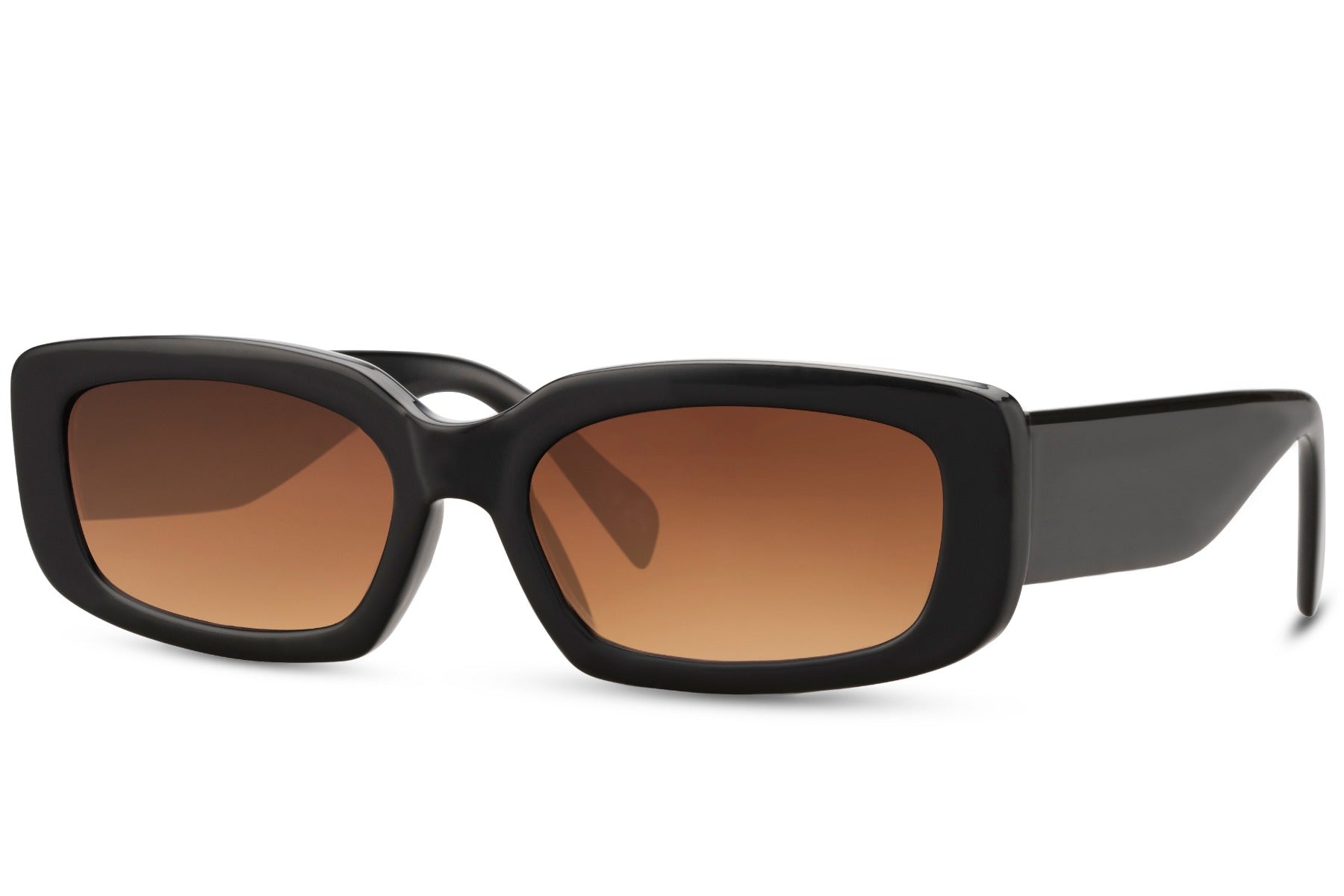 Eco-Friendly Rectangular Sunglasses 100% UV Protection