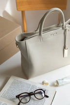 Women’s Pebbled Vegan Leather Handbag Minimalist Luxury Design