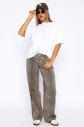 Women's Wide Leg Jeans Low Rise Casual Denim Pants