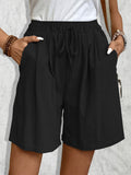 Women's Casual Shorts Lightweight Polyester Regular Fit