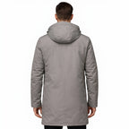 Men’s Hooded Parka Coat Insulated Waterproof Windproof Comfort Winter Fit