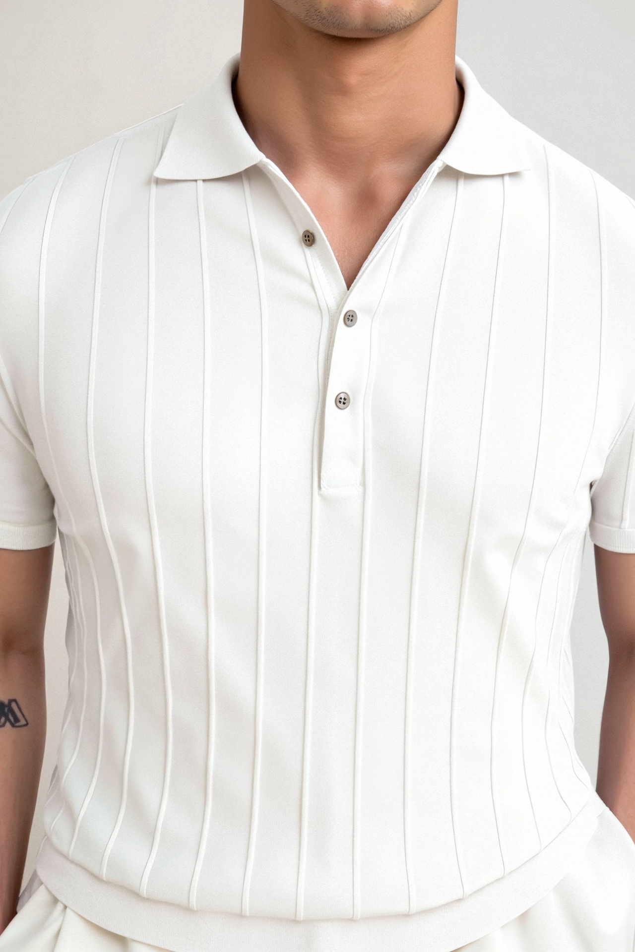 Men's Slim Fit Polo Shirt Lightweight Breathable Top