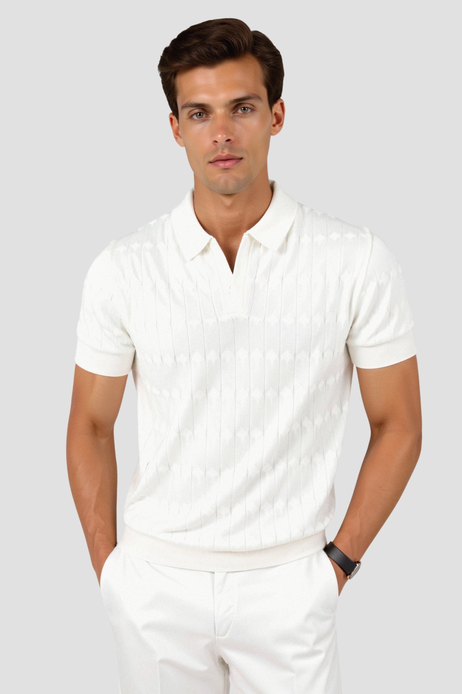 Men's Classic Polo Shirt Modern Fit Stylish