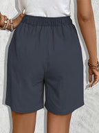 Women's Casual Shorts Lightweight Polyester Regular Fit