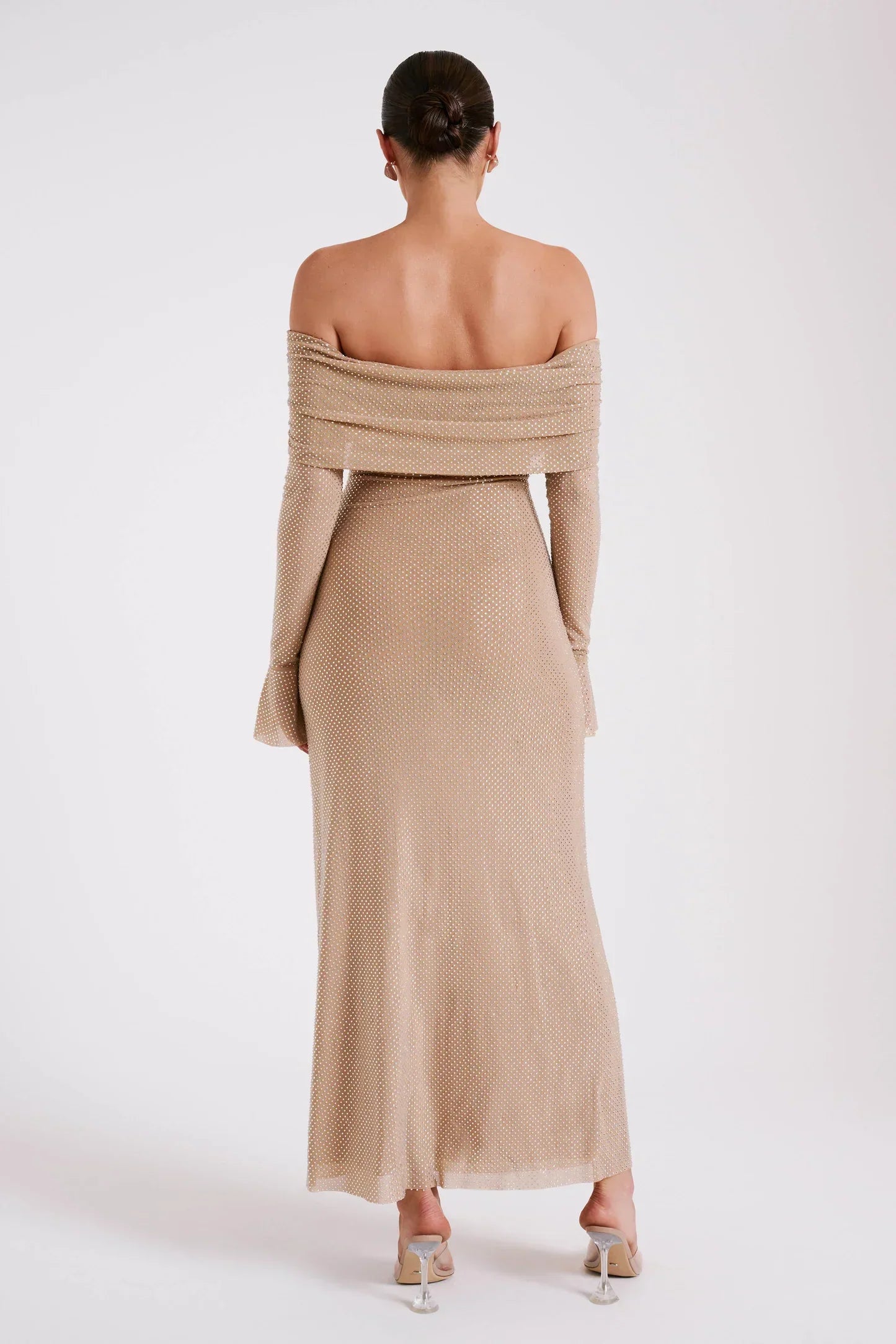 Women’s Luxury Glitter Dress Timeless Evening Elegance