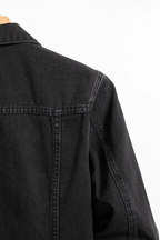 Men’s Denim Jacket Classic Fit Button Front