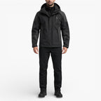 Men’s Waterproof Hooded Hiking Jacket Windproof Outdoor Shell