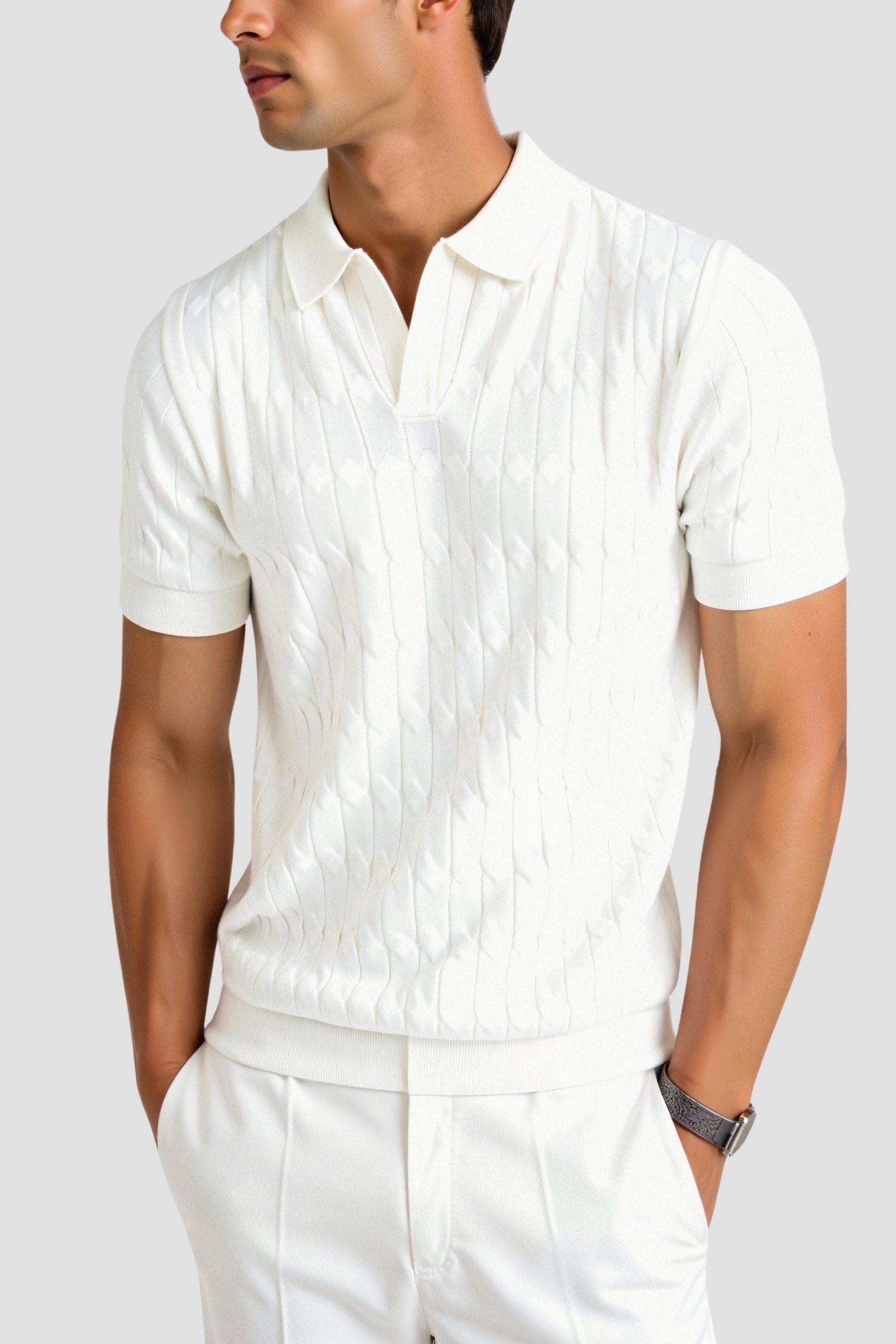 Men's Classic Polo Shirt Modern Fit Stylish