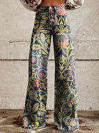 Women's Flared Jeans High Waist Stretch Comfort Fit