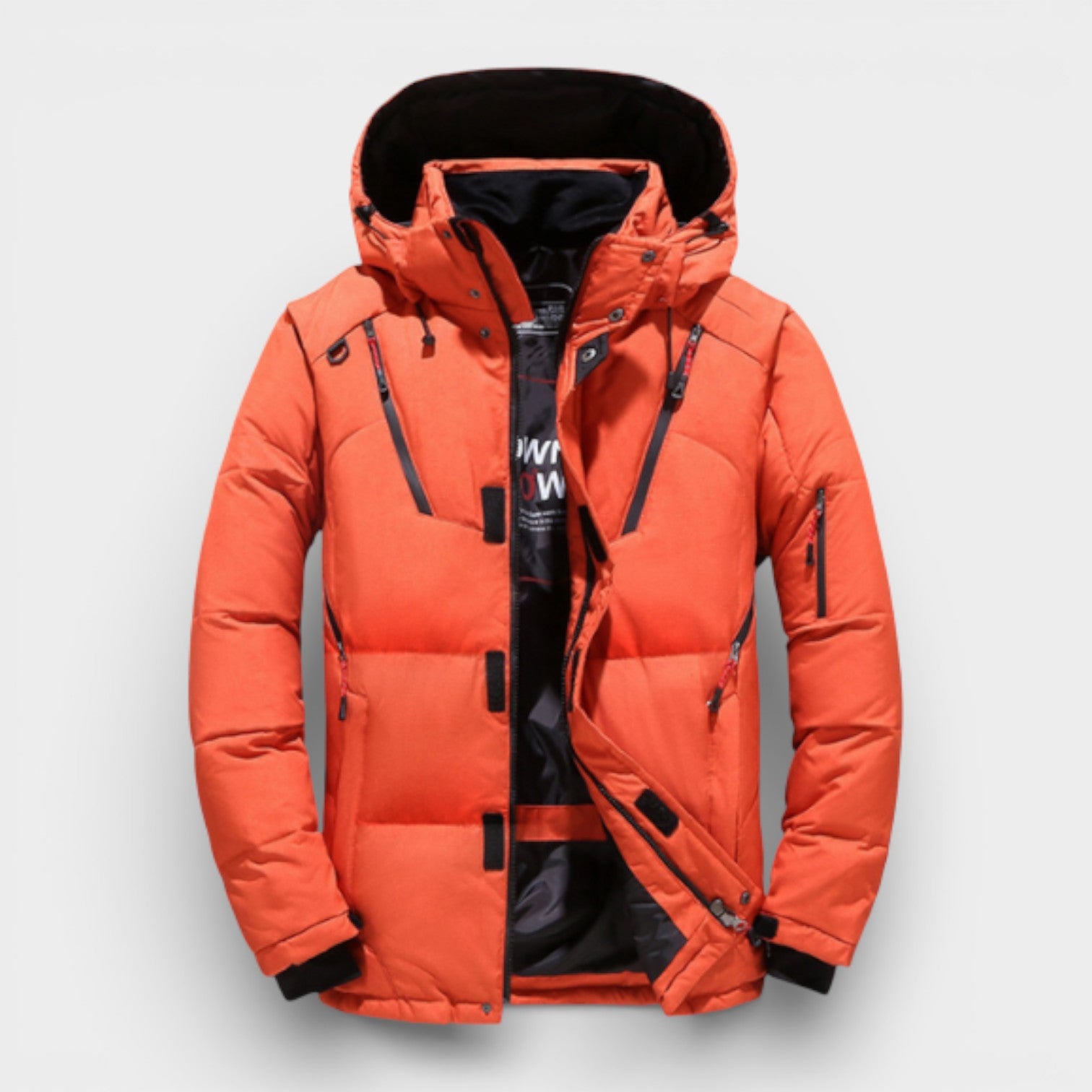 Winter Jacket Men’s Insulated Extreme Warmth Hooded Protection