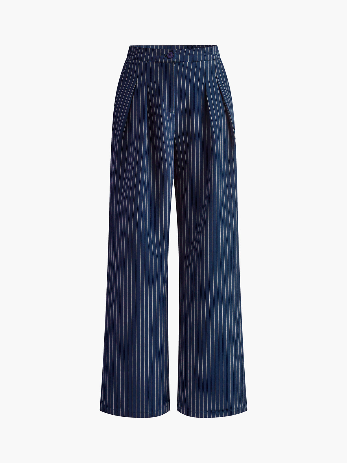 Women's High-Waisted Wide-Leg Trousers Elegant Comfort