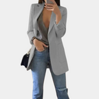 Women's Casual Blazer Lightweight Open Front Stylish Fit
