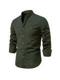 Men's Soft Breathable Casual Shirt for Work and Casual Wear