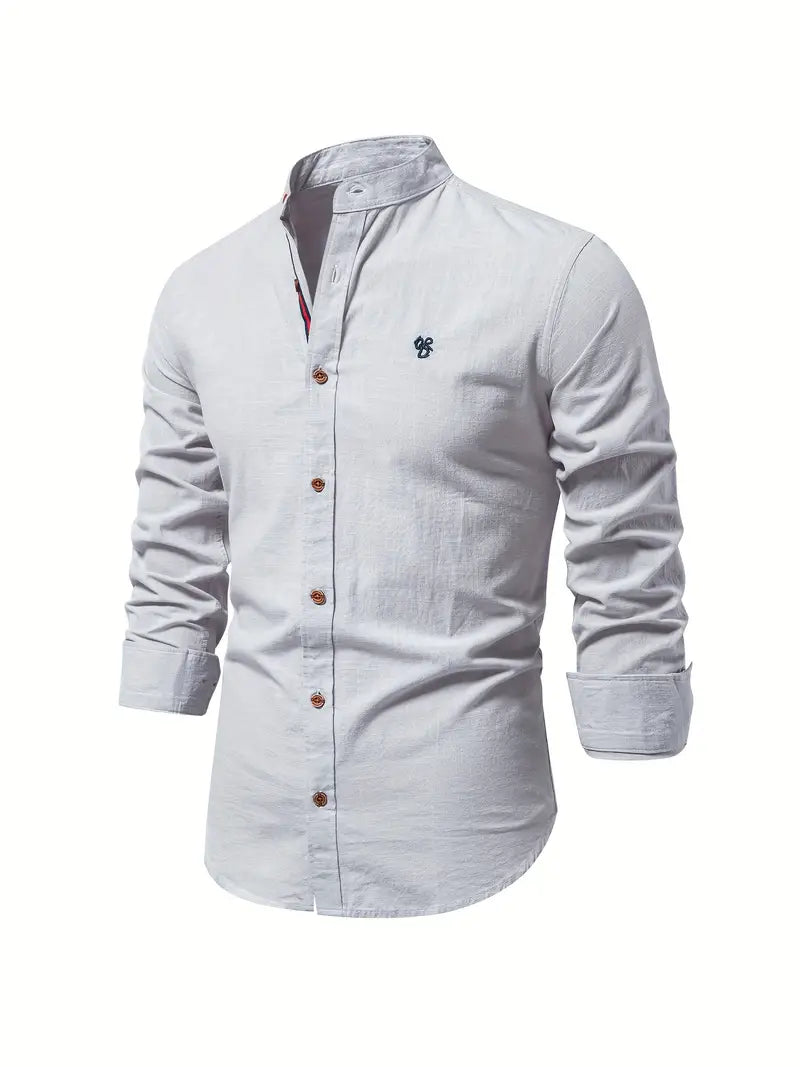 Men's Soft Breathable Casual Shirt for Work and Casual Wear