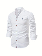 Men's Soft Breathable Casual Shirt for Work and Casual Wear